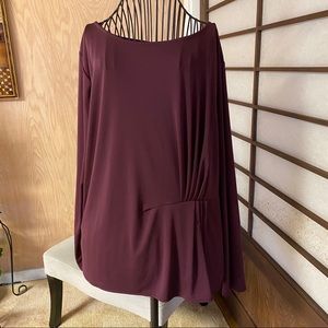 Women’s Maroon Ann Taylor Blouse